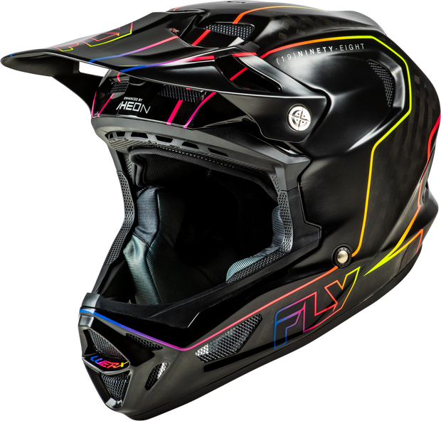 Werx R Flow Carbon Helmet Black Carbon/Black/Multi Lg
