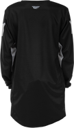 Youth Kinetic Jersey Black/Grey Yxl