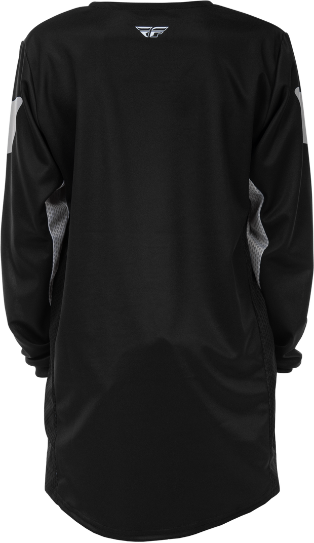 Youth Kinetic Jersey Black/Grey Yxl