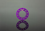 Renthal 04-24 KTM 85-105 SX/ Husq TC85 /GasGas MC85 Rear Grvd Sprkt - Purple 428-50P Teeth