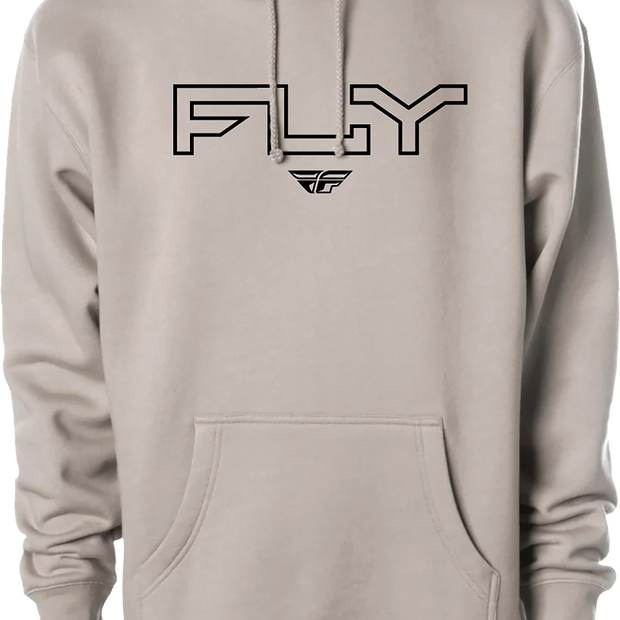 Fly Edge Hoodie Cement Xl
