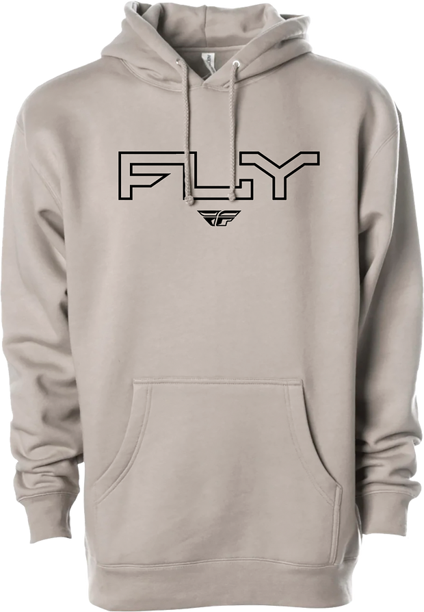 Fly Edge Hoodie Cement Xl