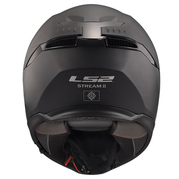 LS2 Helmet SOLID - MATTE BLACK - Stream II