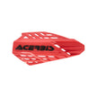 Acerbis Linear Vented Handguard - Red/Black
