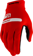 Ridecamp Youth Gloves Red Sm