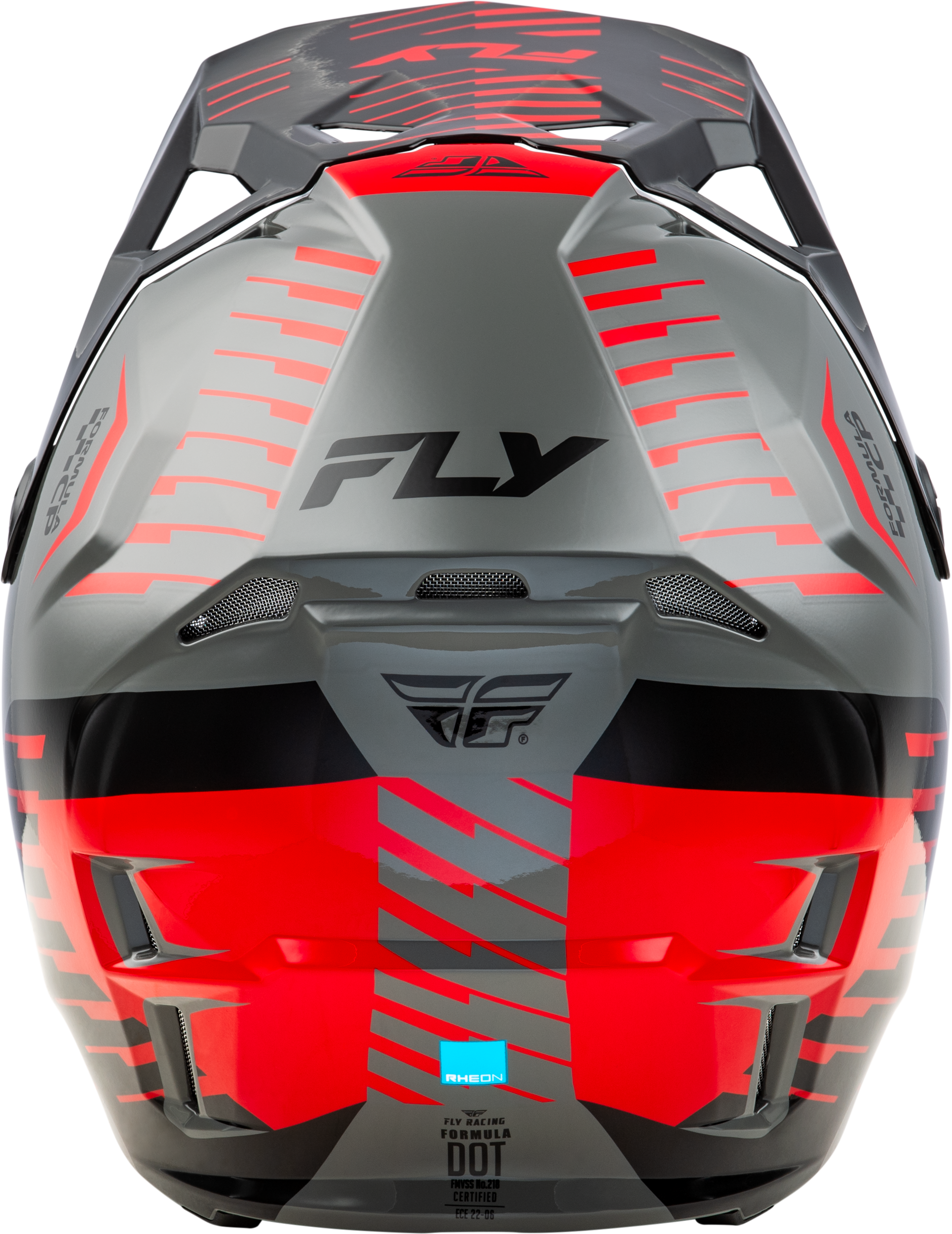 Formula Cp Slice Helmet Grey/Red/Black 2x