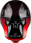 Youth Formula S Carbon Legacy Helmet Red Carbon/Black Yl