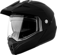 Md 74 Solid Helmets Matte Black 2x