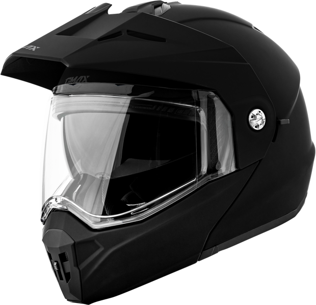 Md 74 Solid Helmets Matte Black 2x