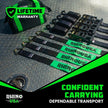 Rhino USA Heavy Duty Vehicle Tie Down Kit- Green