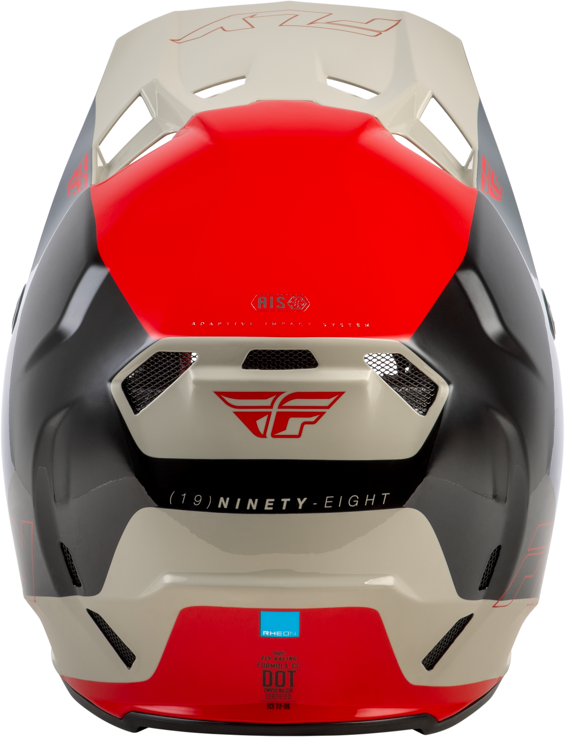 Formula Cc Glide Helmet Black/Red/Grey 2x