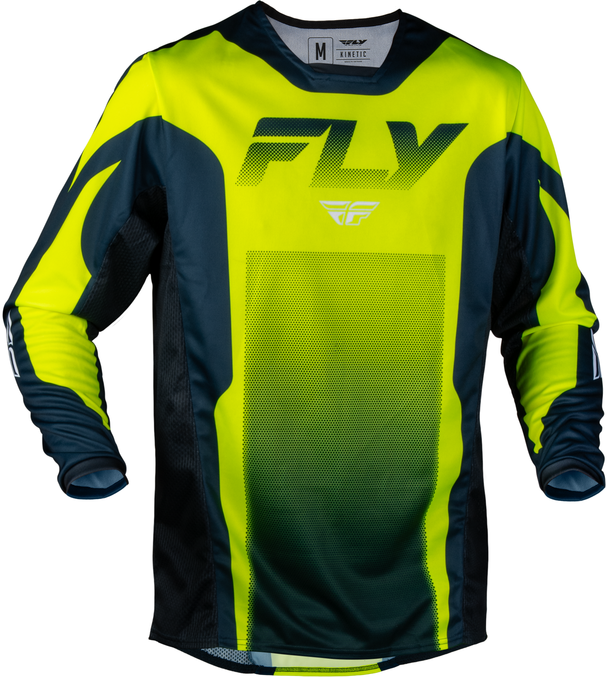 Kinetic Fade Jersey Hi Vis/Navy/White Lg