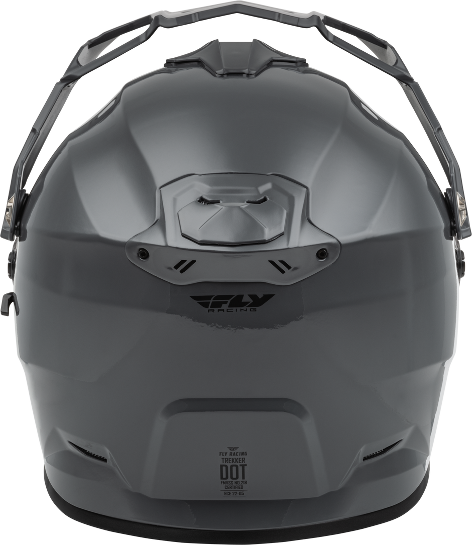 Trekker Cw Solid Helmet Elec Shld Grey Lg