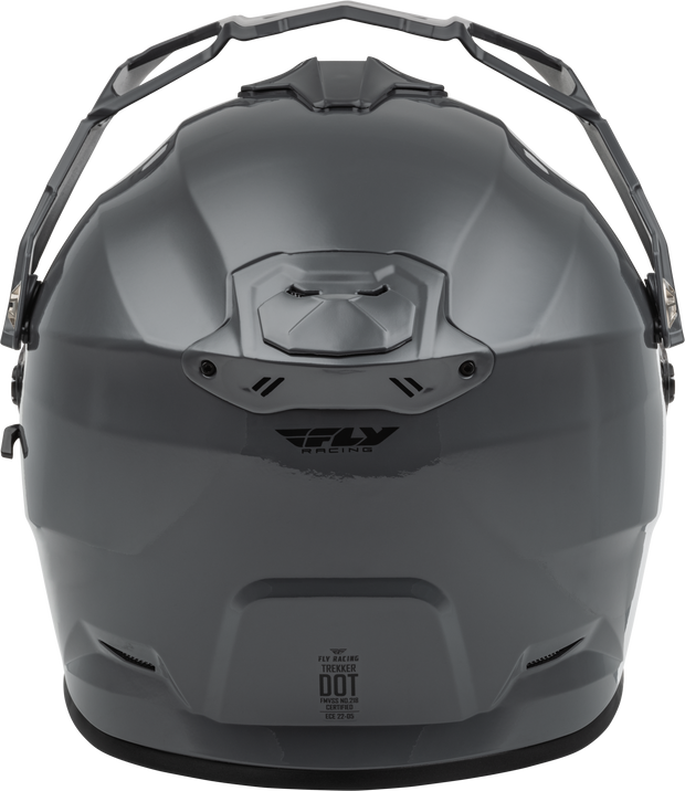Trekker Cw Solid Helmet Elec Shld Grey Lg