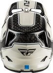 Werx R Flow Carbon Helmet Black Carbon/Grey Lg