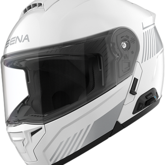 Specter Smart Flip Up Helmet White 2x