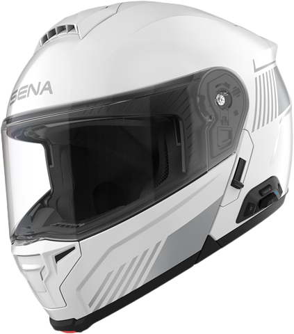 Specter Smart Flip Up Helmet White 2x