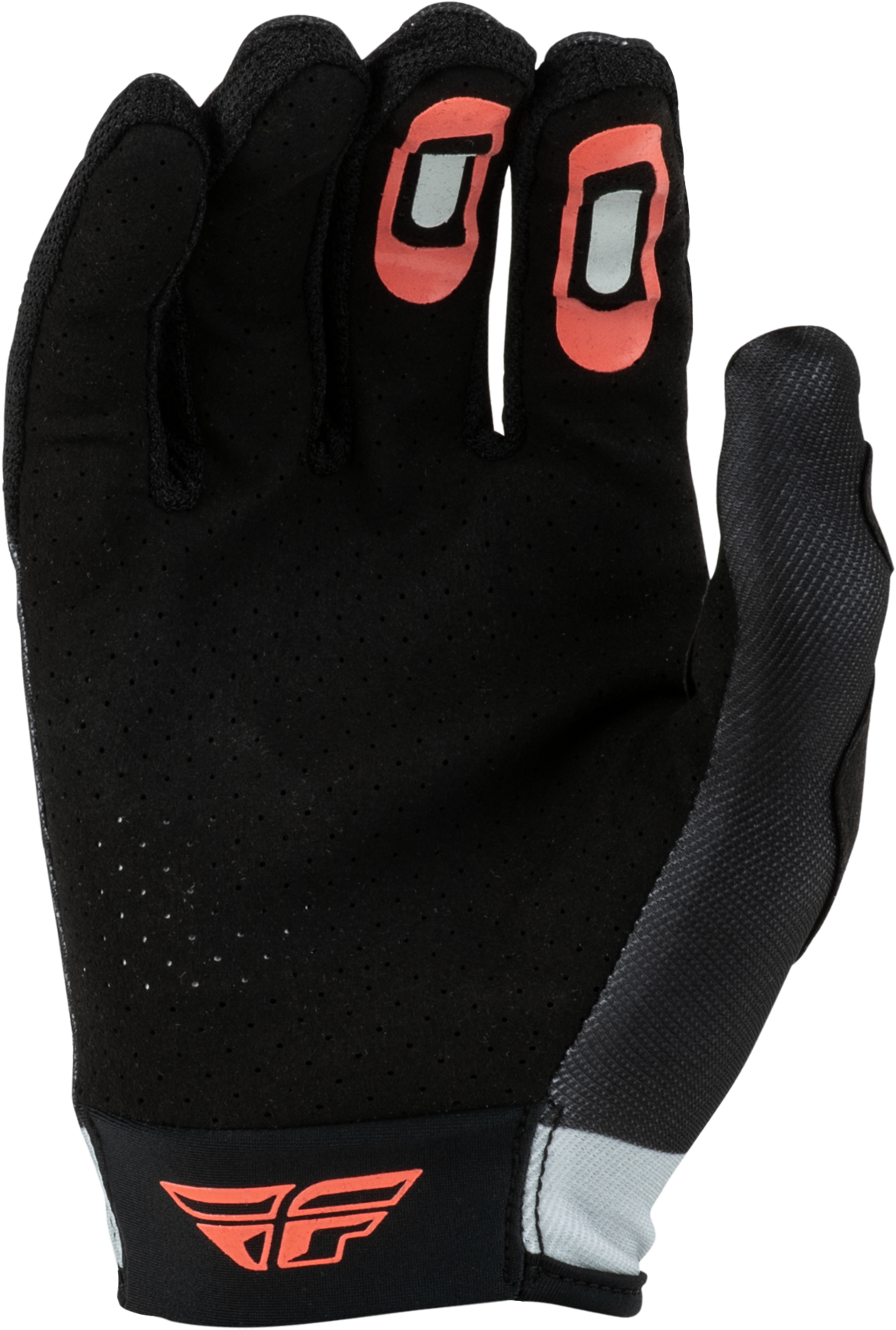 Girl's Lite Flake Gloves Black/Light Grey/Coral Yl