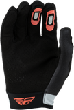 Girl's Lite Flake Gloves Black/Light Grey/Coral Yl