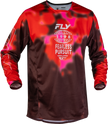 Kinetic Blur Jersey Red/Maroon Xl