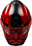 Trekker Cw Conceal Helmet Elec Shld Red/Black 2x