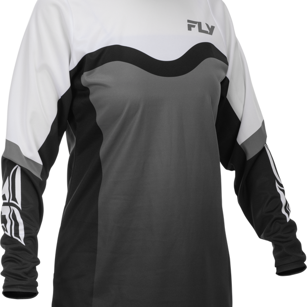 Women's F 16 Jersey Grey/Black/White 2x