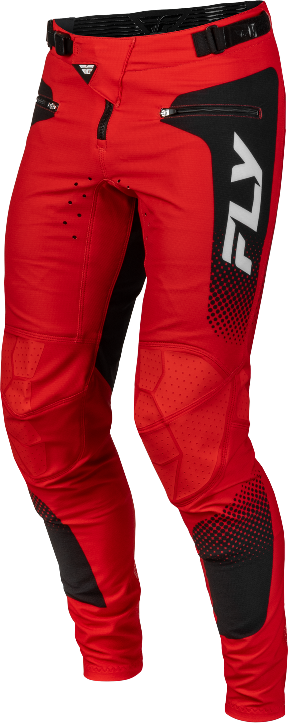 Rayce Sonar Bicycle Pants Red/Black/White Sz 28