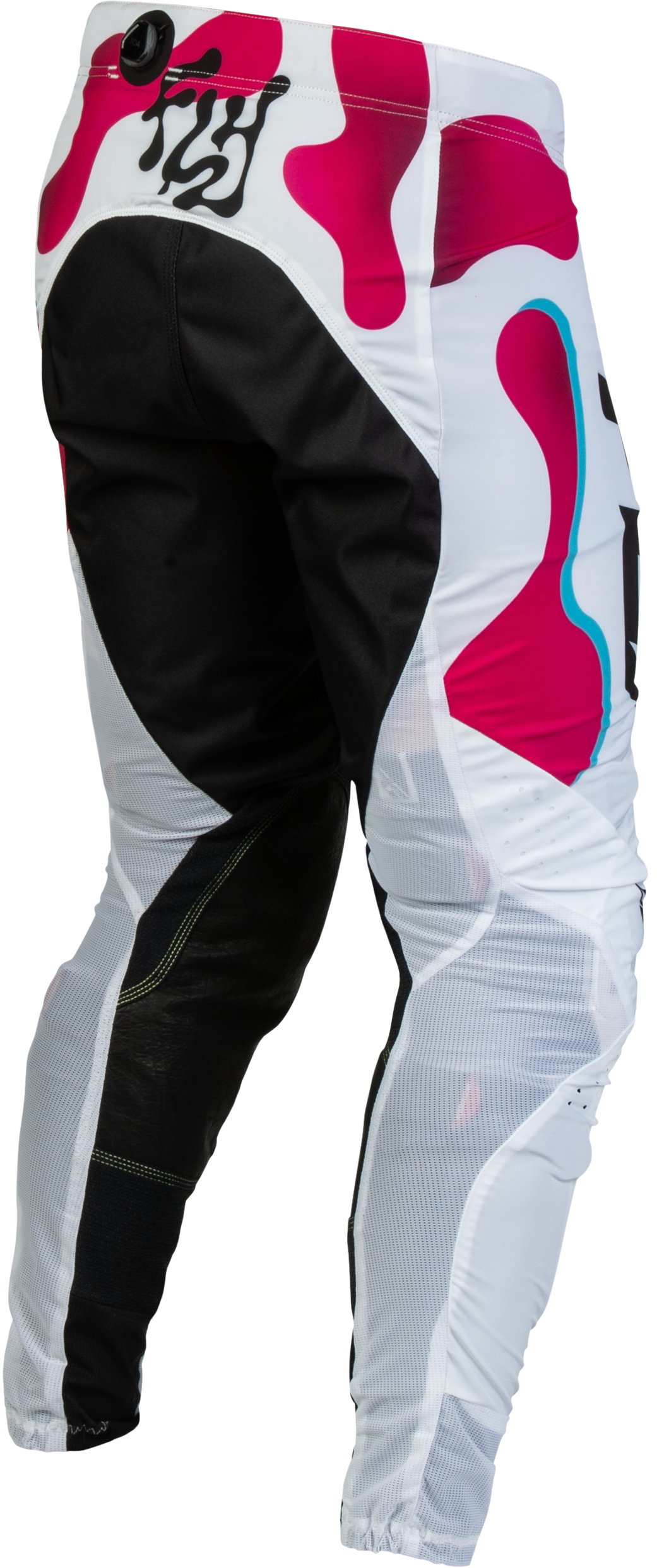 Lite Vibe Pants White/Pink/Blue Sz 28