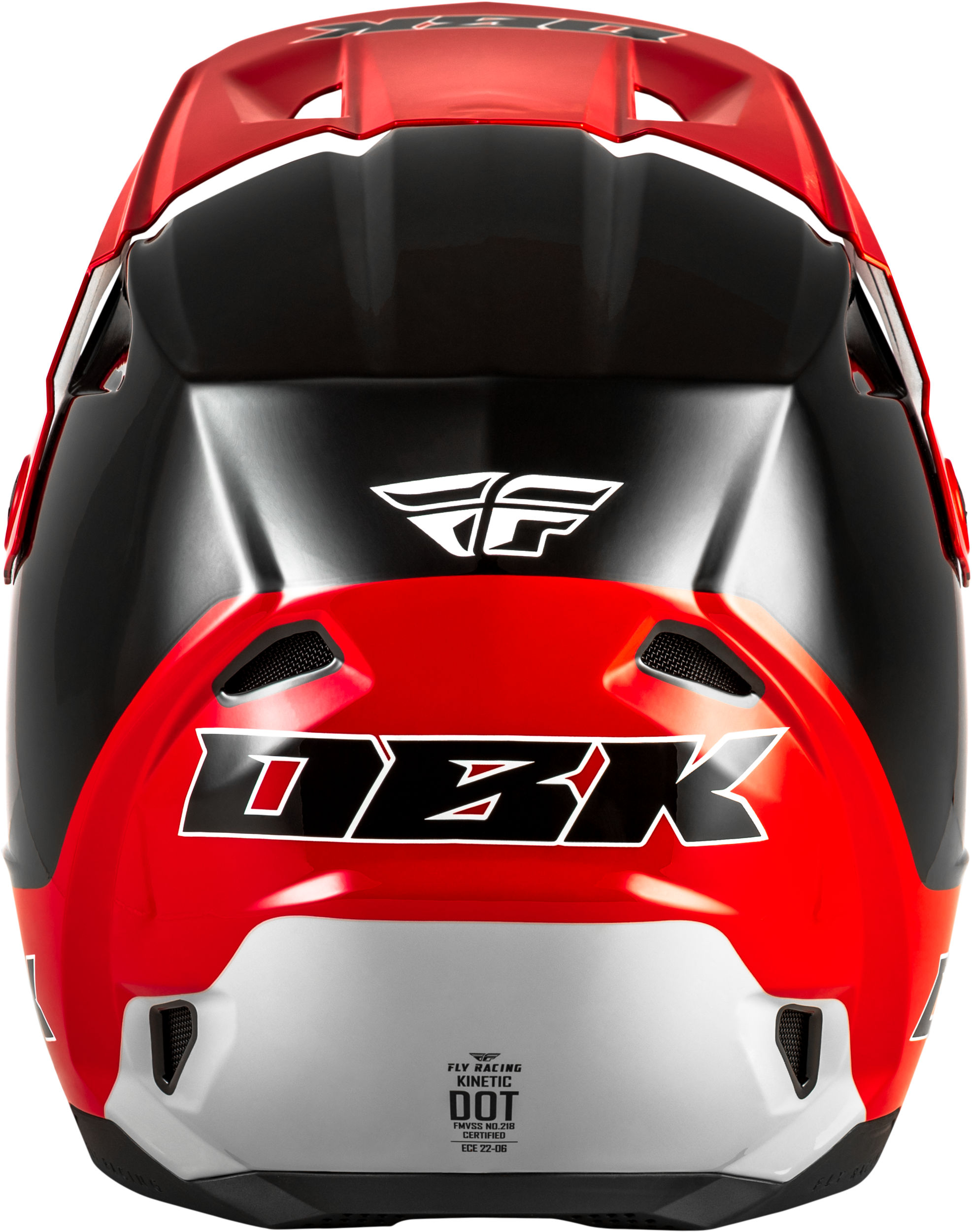 Kinetic Dbk Helmet Black/Red/Grey 2x