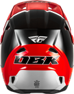 Kinetic Dbk Helmet Black/Red/Grey 2x