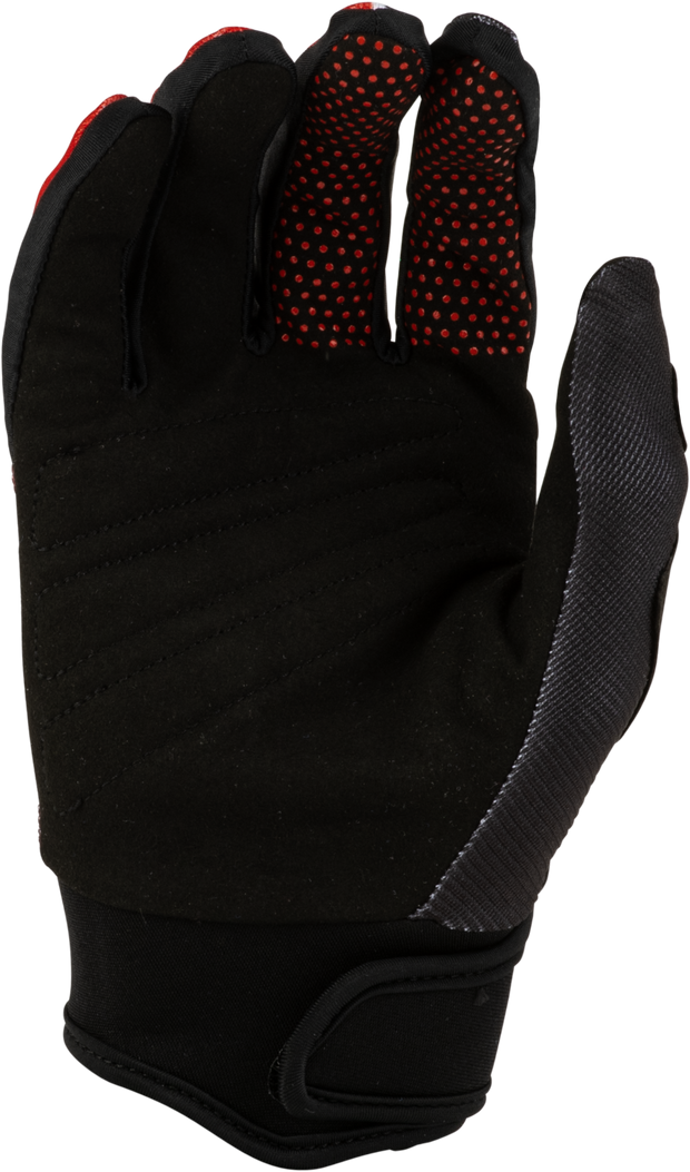 Youth F 16 Raze Gloves Black/Red/White Y2xs