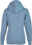 Women's Fly Corporate Zip Up Light Blue Xl