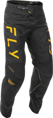 Kinetic Center Pants Ca/Ny Black/Gold Sz 28