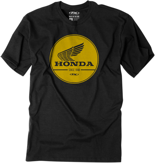 FACTORY EFFEX Honda Gold Label T-Shirt - Black - Medium 23-87302