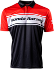 FACTORY EFFEX Honda Team Pit Shirt - Red/Black/White - Medium 23-85302