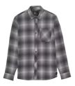Camisa de franela gris de supervivencia