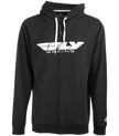 Sudadera con capucha Fly Corporate con cremallera