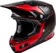 Youth Formula S Carbon Legacy Helmet Red Carbon/Black Yl