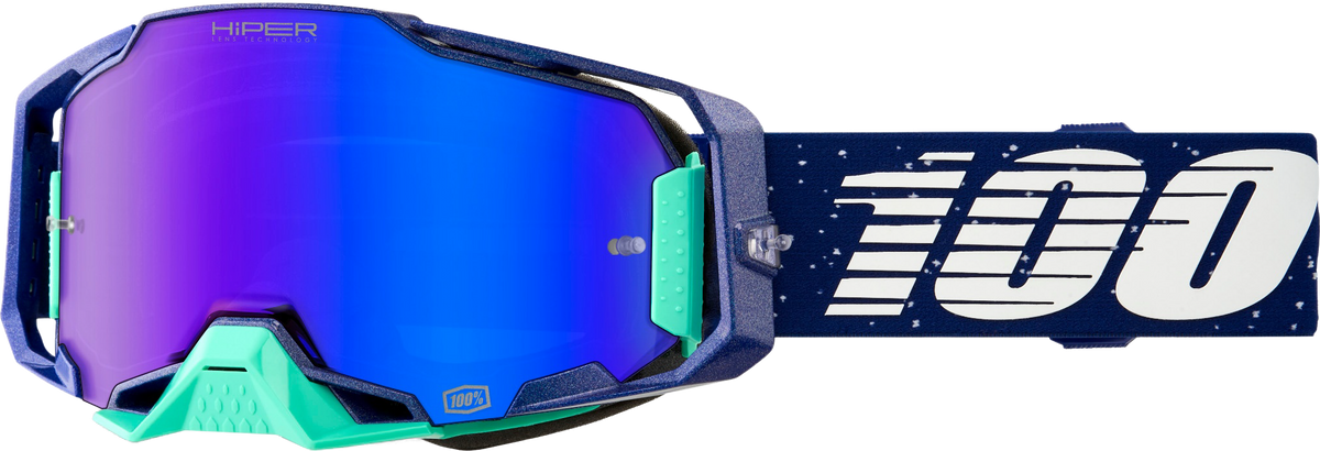 Armega Hiper Goggle Noche Hiper Blue Mirror Lens