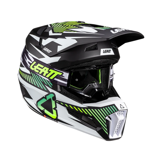 Leatt Helmet Moto 3.5 with 2.5s Goggle - Junior Large