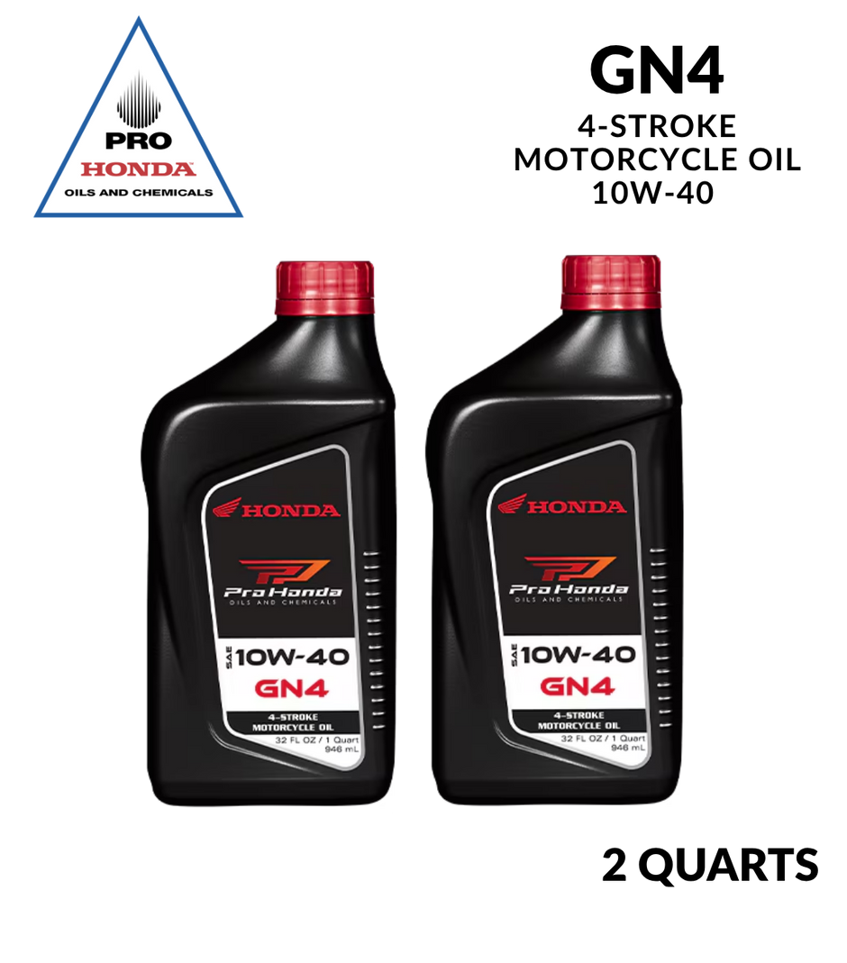 Aceite de motor de 4 tiempos Honda GN4 PRO 10W-40 (2 cuartos de galón)
