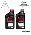 Aceite de motor de 4 tiempos Honda GN4 PRO 10W-40 (2 cuartos de galón)