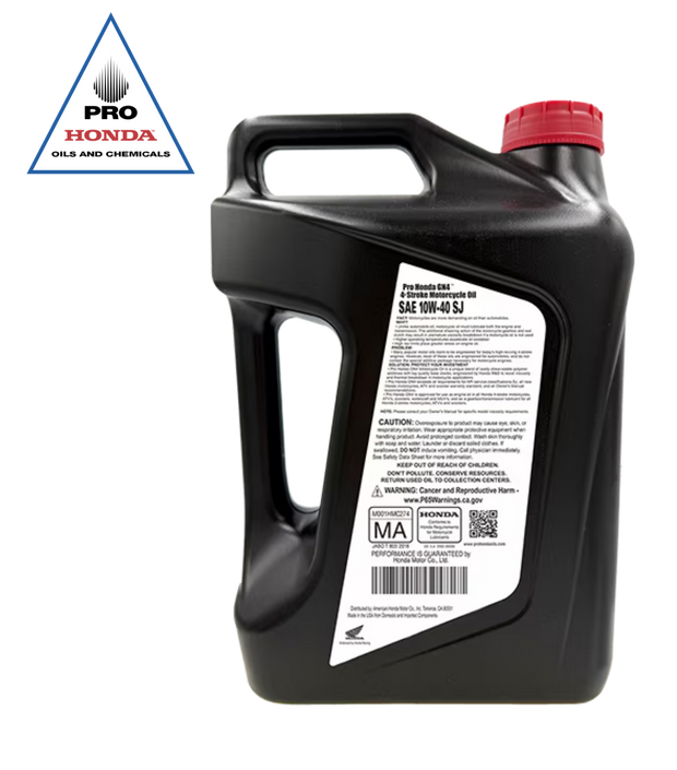 Aceite de motor de 4 tiempos PRO Honda GN4 10W-40 (5 QT)