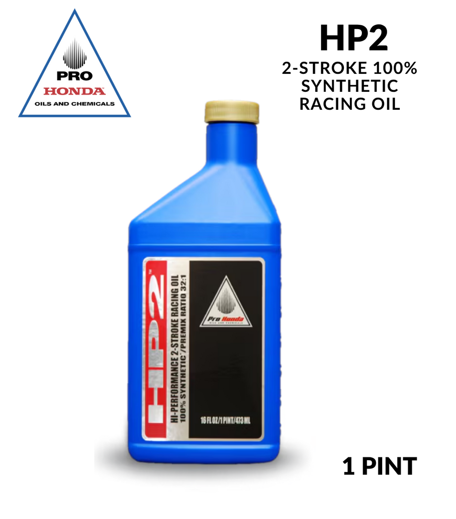 Aceite de carreras PRO Honda HP2 para motores de 2 tiempos (1 PINTA)