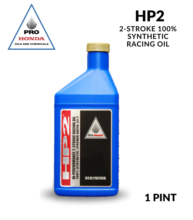 Aceite de carreras PRO Honda HP2 para motores de 2 tiempos (1 PINTA)