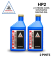 PRO Honda HP2 Aceite de Carreras para Motores de 2 Tiempos (2 PINTAS)