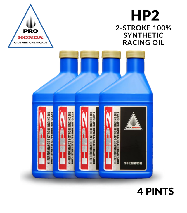 PRO Honda HP2 2-Stroke Racing Oil (4 PINTS)