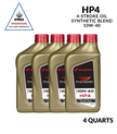 Aceite de motor PRO Honda HP4 4 tiempos 10W-40 (4 CUARTOS)