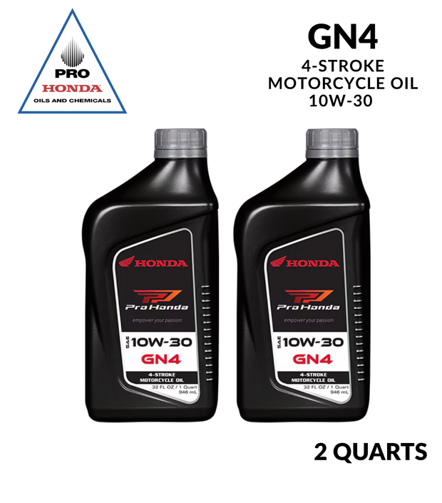 Aceite de motor de 4 tiempos Honda GN4 PRO 10W-30 (2 CUARTOS DE GALÓN)