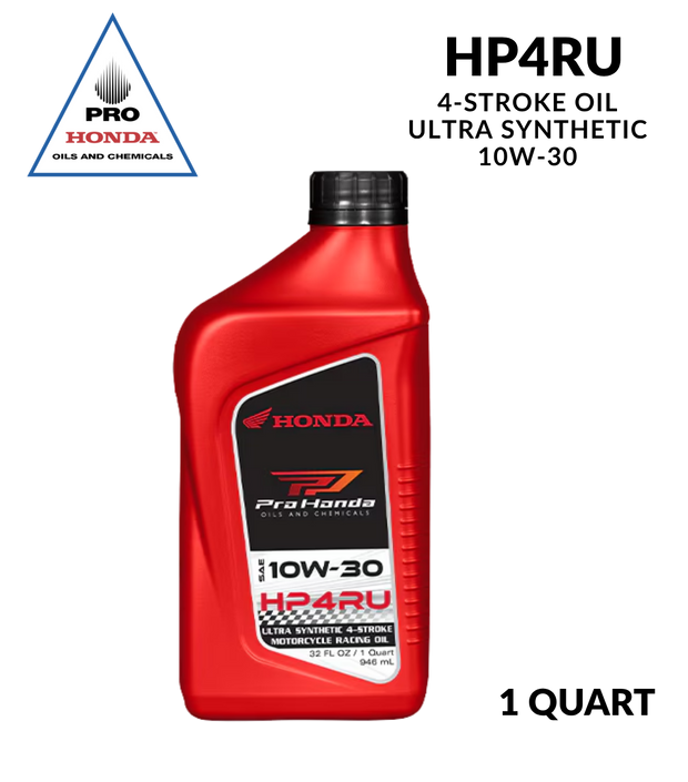 Aceite de motor de carreras de 4 tiempos PRO Honda HP4RU 10W-30 (1 CUARTO DE GALÓN)